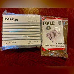 Pyle Marine amplifier 4 channel 400 watts